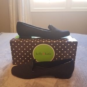 Kelly & Katie Black Dandy Flats size 7.5